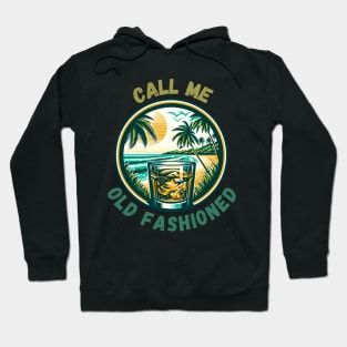 Call Me Old Fashioned, Retro Whiskey. Hoodie